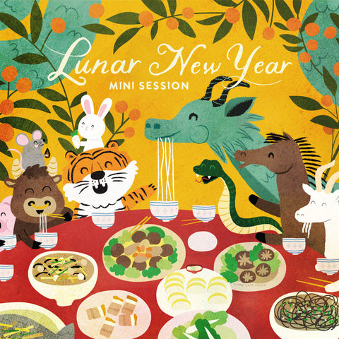 January | Lunar New Year Dragon Mini Session | 3 Weeks